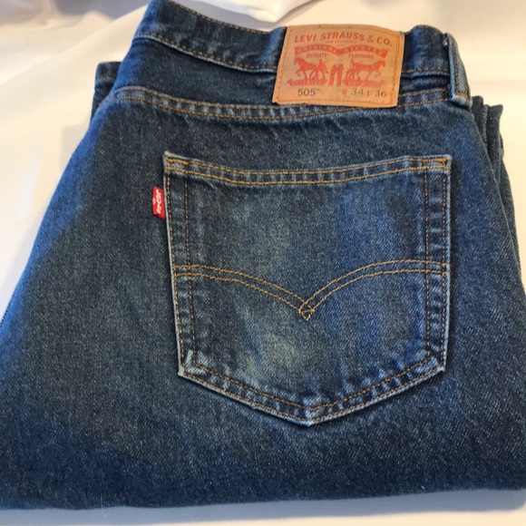 Levi's Other - Levi’s 505 Men’s Jeans Sz 34 x 36 Distressed. (28)